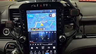 Навигация в Dodge RAM 2023, Carplay, Яндекс Навигатор, Андроид, расширение функций мультимедиа