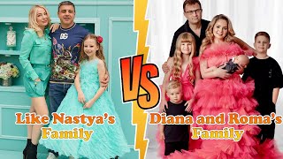 Like Nastya's Family VS Diana and Roma's Family Transformation 2025 ★ From Baby To Now