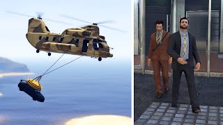 ساعدت لاعب جديد لكي يسرق أول بنك له في لعبة قراند أونلاين | GTA Online Fleeca Job