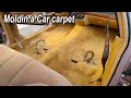 How to Mold a car carpet Like Original -  Cars Upholstery