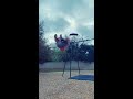 double backflip faceplant off swing shorts