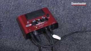 BOSS VE-2 Vocal Harmonizer Pedal Demo - Sweetwater at Summer NAMM 2014