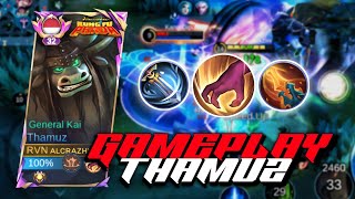 THAMUZ ATTACK SPEED❌ THIS IS THAMUZ CRITICAL DAMAGE‼️THAMUZ HYPER WAJIB COBA | Mlbb