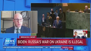 Biden calls war in Ukraine "illegal" in speech before UN | NewsNation Now