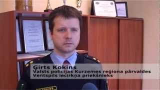 Ventspilī policija ķer zagļus