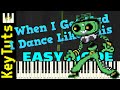 When I Get Mad I Dance Like This [Deltarune: Chapter 2] - Easy Mode [Piano Tutorial] (Synthesia)