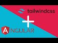 Single command to integrate tailwind CSS with angular. #tailwind #angular