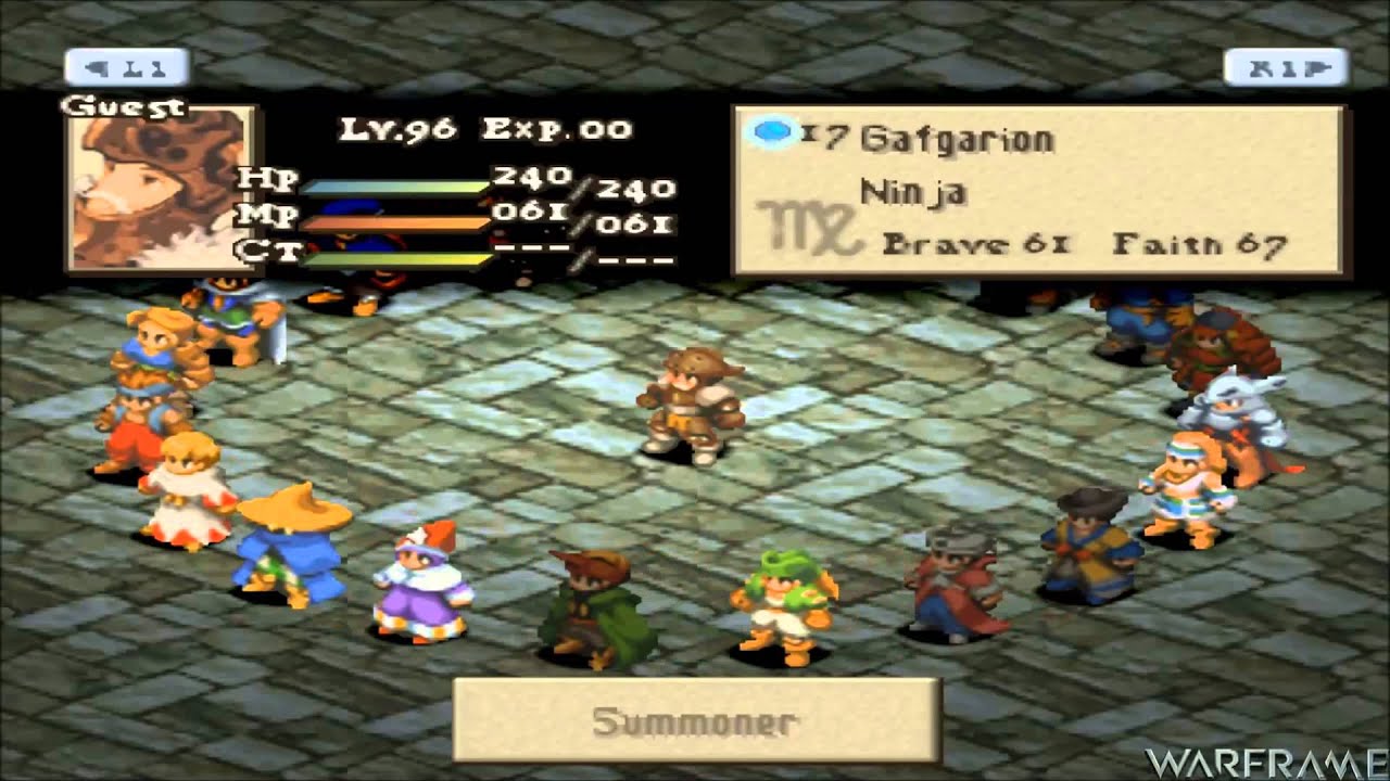 Best Final Fantasy Tactics Hacks Linksosi