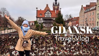 Gdansk food tour \u0026 Christmas market travel vlog | BoopFoodie