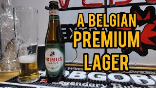 Primus premium lager 5.2% - Brouwerij Haacht - review No. 1263