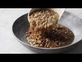 healthy french green lentil stew vegan recipe