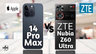 iPhone 14 Pro Max vs ZTE Nubia Z60 Ultra
