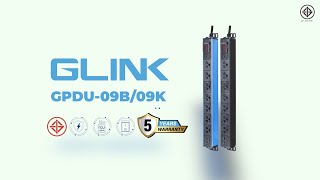 ปลั๊ก 8 รู สำหรับงาน IT , ตู้ RACK รองรับโหลด 2300W มาพร้อม มอก. รุ่น GPDU-09