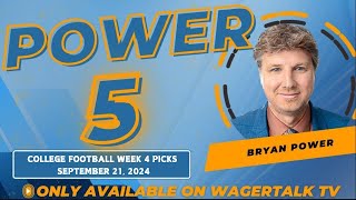 Saturday College Football Week 4 Picks, Predictions and Best Bets | Power 5 for September 21, 2024