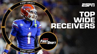 The 2024 NFL Draft Wide Receiver class is STACKED! - Field Yates | First Draft 🏈