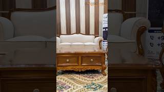 This Royal furniture presenting by Classic Wood And Craft two good and too beautiful look sofa set ￼