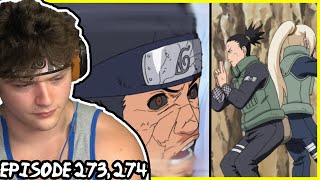 REANIMATED ASUMA VS TEAM 10! Naruto Shippuden REACTION: Episodes 273, 274