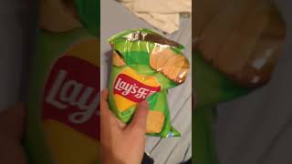 Sten Snacks: Lay's China Cucumber Flavor potato chips