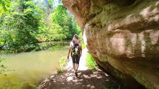 Wandern in der Schwarzachklamm