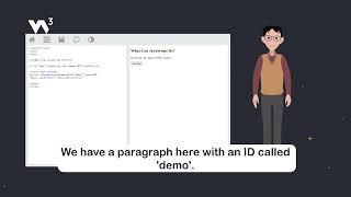 JavaScript Introduction - Part 2 - Change HTML Content - #w3schools #javascript #programming