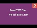 Visual Basic .Net Read TSV File
