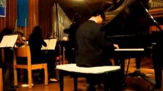 台灣Joe Lin 林碩俊 (14 yo) \u0026 YPCO performed Beethoven Piano Concerto # 5 -Part 1