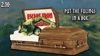 WITH CASKET WIDE OPEN | Escape from Valheim