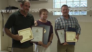 Local heroes honored for saving woman