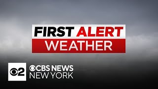 First Alert Weather: Rain chances return to NYC forecast