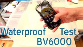 Blackview BV6000 Waterproof Test