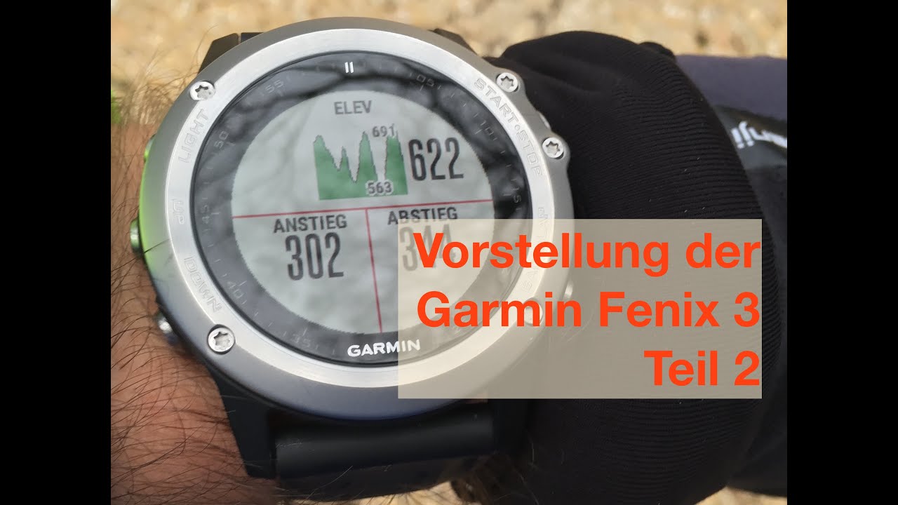 Review Der Garmin Fenix 3 Teil 2 Trainingseinstellungen Und