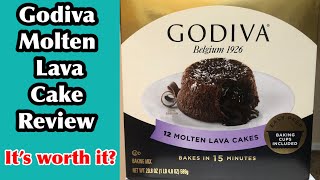 GODIVA MOLTEN LAVA CAKES REVIEW