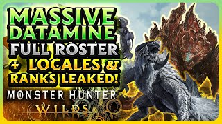 Full Monster Roster With Locales Leaked + HR Unlocks & Much More! | Rathalos Watch