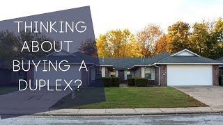 Should I buy a duplex? ⎮ PROS and CONS from person experiences ⎮Real Estate VLOG