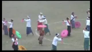 Mog (Arakanese) Sangrain Dance from Tripura,India