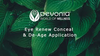 Pevonia Eye Renew Conceal \u0026 De-age Application