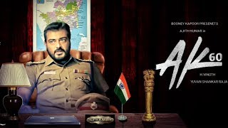 Wow Its Official | AK 60 Ajith Look Revealed | Thala 60 | Ajith Kumar | H Vinoth
