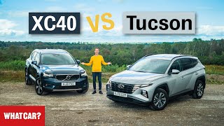 Hyundai Tucson vs Volvo XC40 SUV review – Hybrid vs Mild Hybrid | What Car?