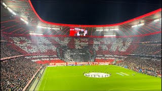 Champions League Anthem + Entrance || FC Bayern München vs Manchester City 1:1 inkl. Bayern Choreo