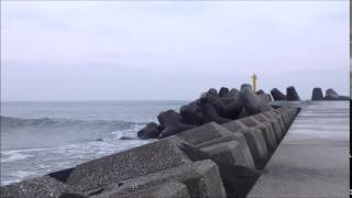 毎朝日の出150126一宮海岸