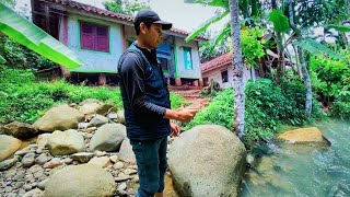 Jiwa Terasa Lebih Tenang, Suasana Di Kampung Dekat Sungai Pedesaan Sunda, Sungguh Indah Alam Desanya