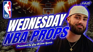 NBA Player Props Today 1/8/2025 | FREE NBA Best Bets and Player Props