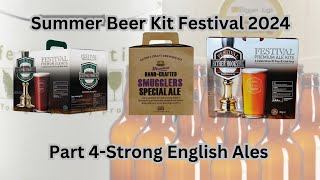 Nige and Anders Extraordinary Summer Beer Kit Festival 2024   Part 4   Strong English Ales