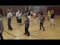 BACHATA CONMIGO Line Dance @ 2014 Seattle Washington Workshop with Ira Weisburd