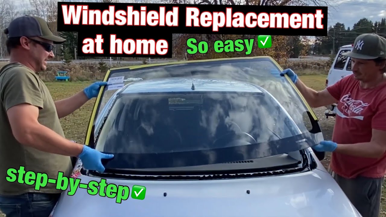 Diy Windshield Replacement So Eazy Youtube