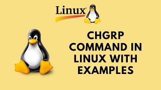 Linux Command Line Basics Tutorials - chgrp command in Linux with Examples