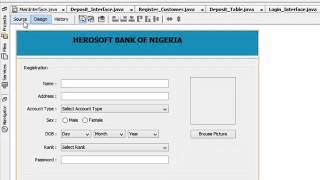 Java application development#20Banking System