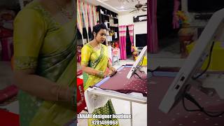 LAHARI designer boutique #Peddapalli #CourierServiceCustomisation #BridalComputer Maggam Workavalabl