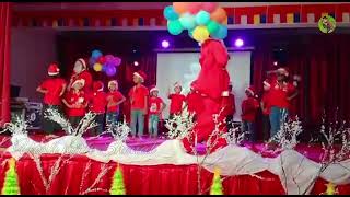 Pulun wage | පුළුන් වගේ සුදු රැවුල දිගයි | Christmas Song | Kids' Christmas Dance | 2022