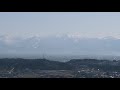 富山・呉羽丘陵と立山連峰　fhd：dji mavic air2